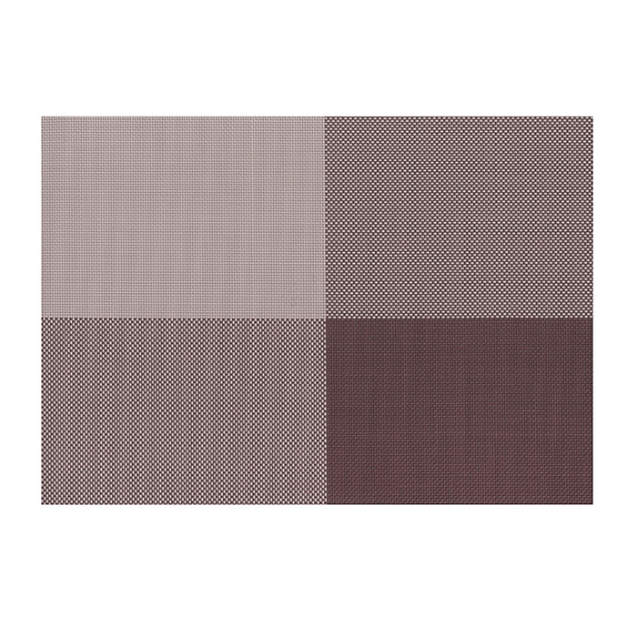 福井クラフト PVCマット 尺4.5 長手ストロング敷マット ブラウン市松 50309440 1枚(ご注文単位1枚)【直送品】