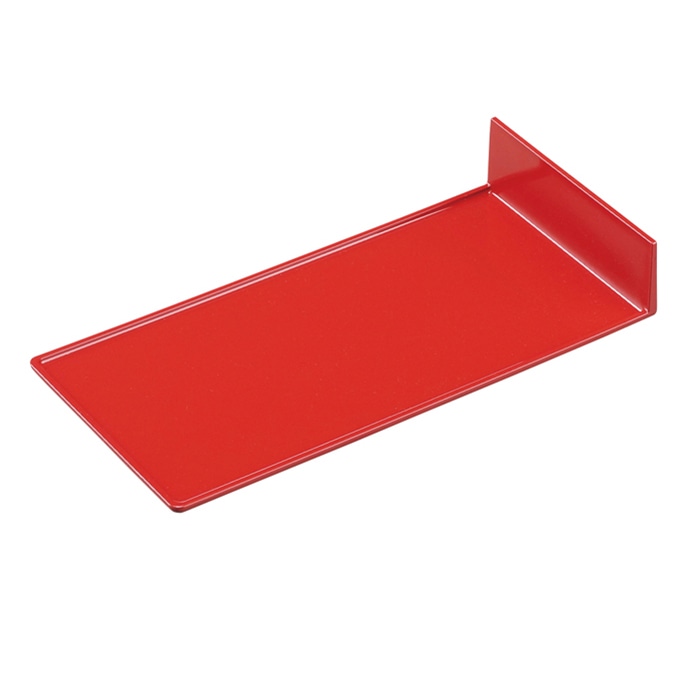 福井クラフト 長手松花堂L型仕切 23cm 朱塗 21004390 1個(ご注文単位1個)【直送品】