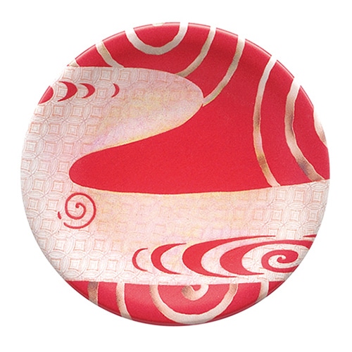 福井クラフト 耐熱φ150寿司皿　特殊印刷変わり絵 源氏雲 12045210 1個（ご注文単位1個）【直送品】