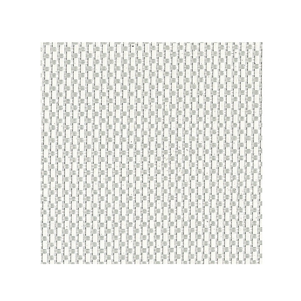 福井クラフト PVCストロング角コースタ- ホワイト格子　5枚入 50309305 1個（ご注文単位1個）【直送品】