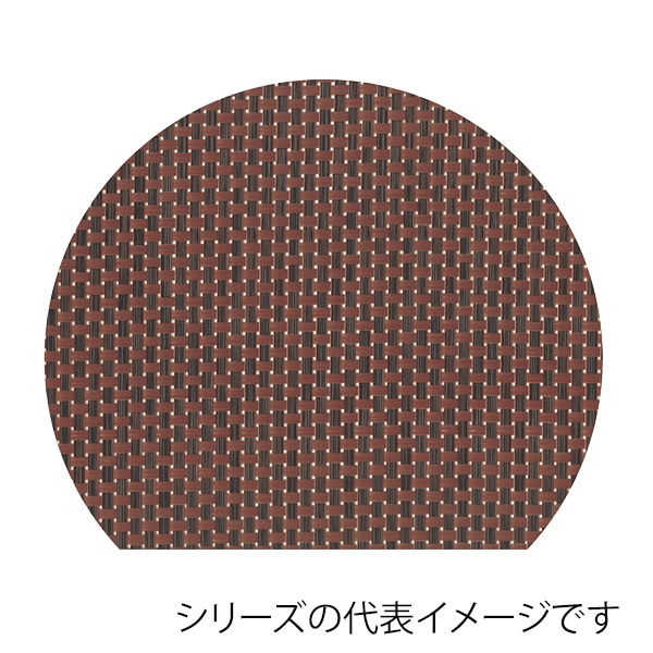 福井クラフト PVCマット　尺2　半月ストロング敷マット ブロンズ格子 50310045 1枚（ご注文単位1枚）【直送品】