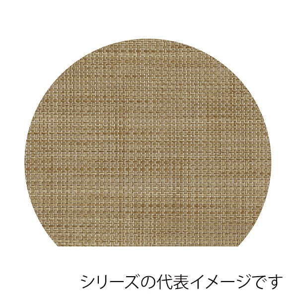 福井クラフト PVCマット　尺3　半月ストロング敷マット ベージュ格子 50310220 1枚（ご注文単位1枚）【直送品】
