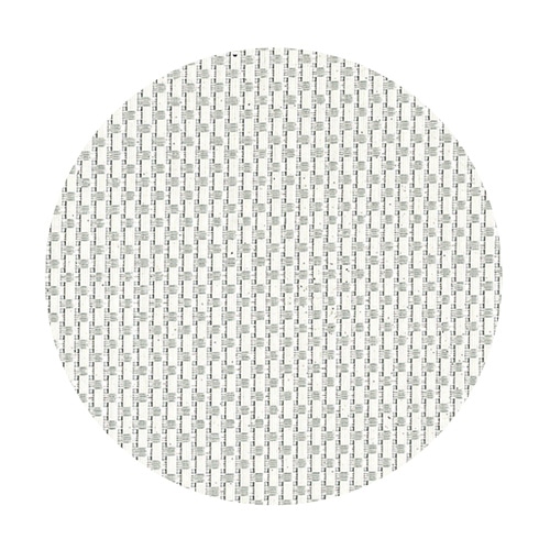 福井クラフト PVCストロング丸コースタ- ホワイト格子　5枚入 50310600 1個（ご注文単位1個）【直送品】