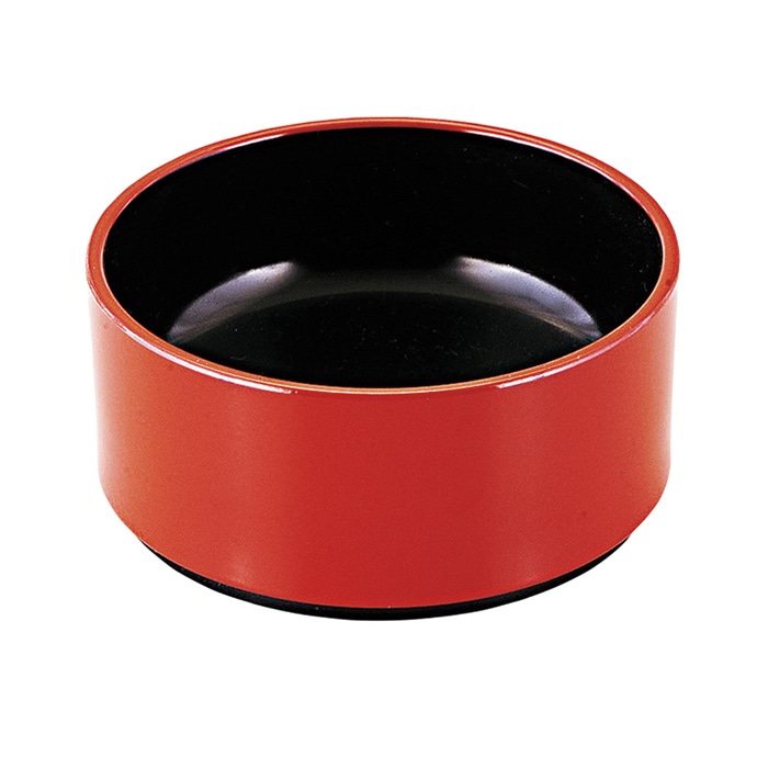 福井クラフト 2.2寸薬味鉢 朱　内黒 45015250 1個（ご注文単位1個）【直送品】