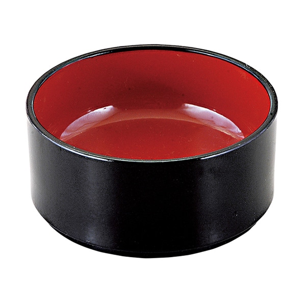 福井クラフト 2.2寸薬味鉢 黒内朱 45015260 1個（ご注文単位1個）【直送品】