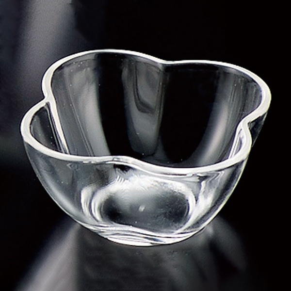 福井クラフト アクリル　クローバー珍味　透明 全面クリヤー加工 55012820 1個（ご注文単位1個）【直送品】