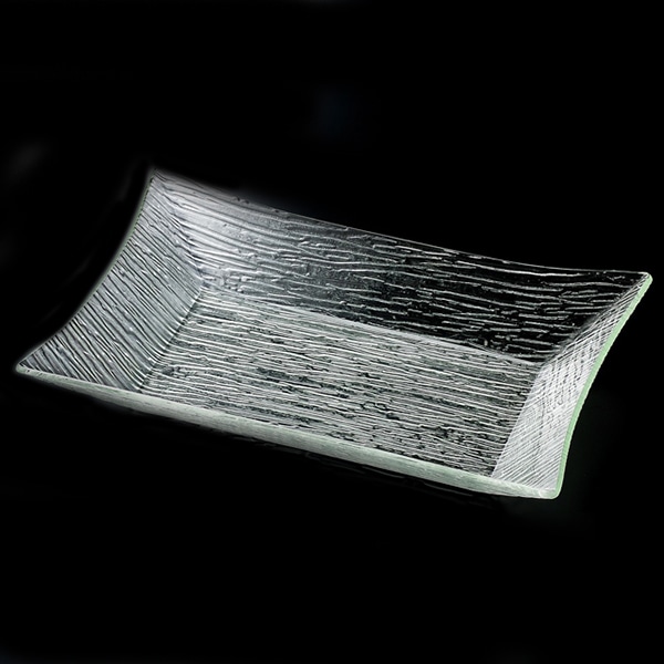 福井クラフト アクリル盛鉢 さざ波 四方上り長角盛鉢 55cm 51354580 1個(ご注文単位1個)【直送品】