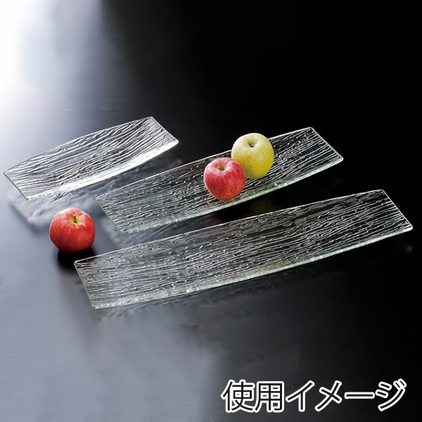 福井クラフト アクリル盛皿 さざ波胴張盛皿 38.1cm 51354610 1個(ご注文単位1個)【直送品】