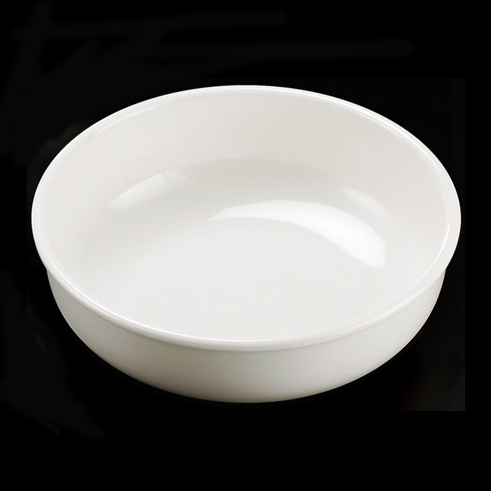 福井クラフト メラミン鉢　31.5cm　玉渕丸深鉢 ホワイト 51353660 1個（ご注文単位1個）【直送品】