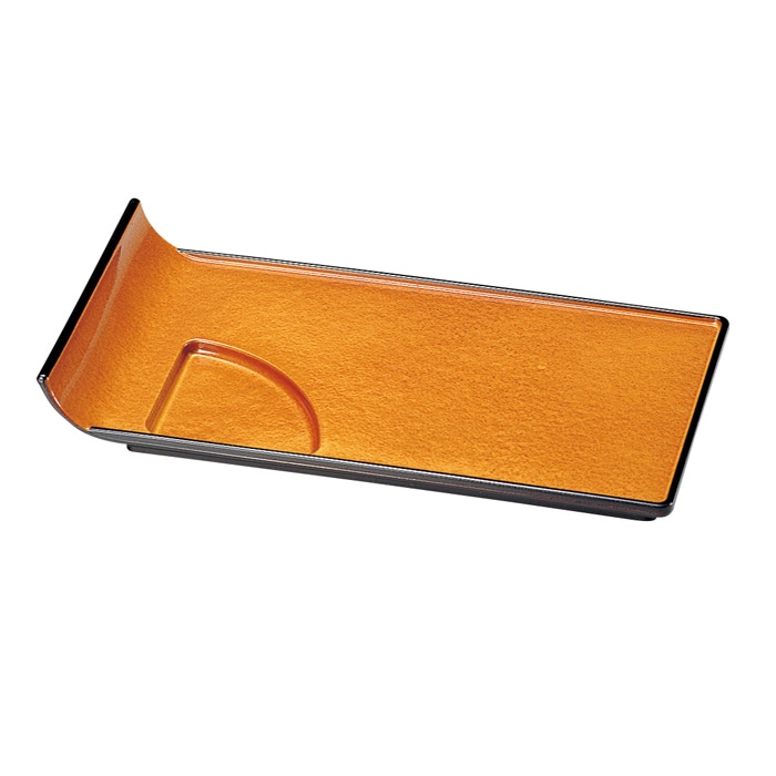 福井クラフト 耐熱ミニパーティ-取皿 金雲　裏黒 51354840 1個（ご注文単位1個）【直送品】