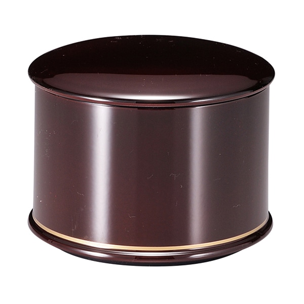 福井クラフト 耐熱飯器　縁高飯器　蓋親セット 溜金ライン　内黒 39861100 1個（ご注文単位1個）【直送品】