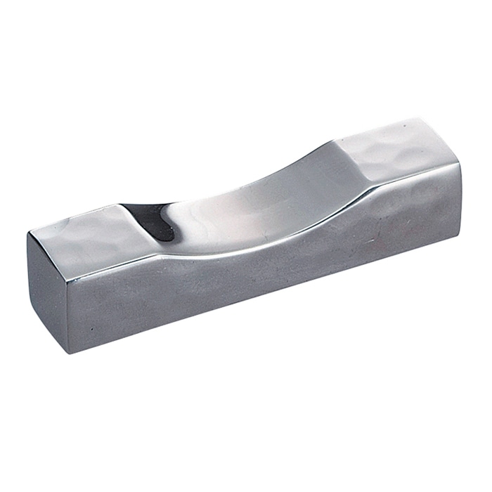 福井クラフト ステンレス箸置 平型えくぼ ディンプルシルバー 90022817 1個(ご注文単位1個)【直送品】