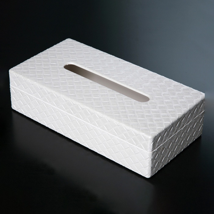 福井クラフト 竹網代 ティッシュBOXセット 大 ホワイトパール 81014450 1個(ご注文単位1個)【直送品】