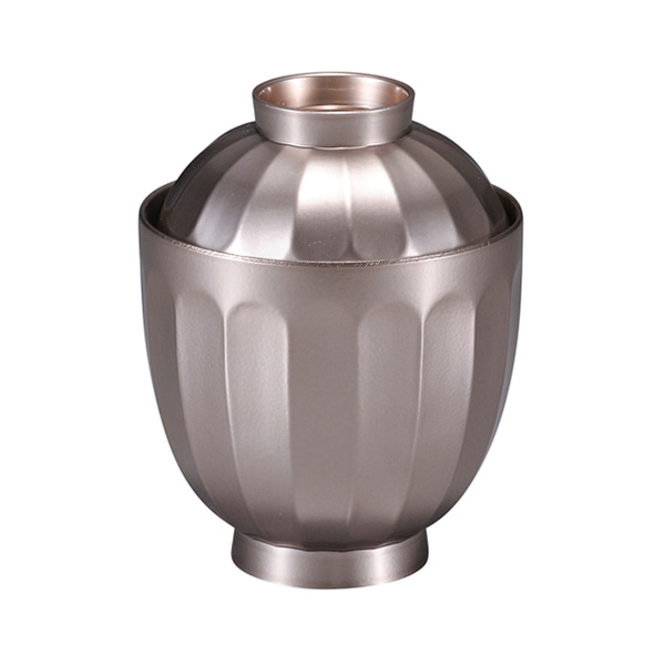 福井クラフト 小吸椀　菊型小吸物椀　中 銀透き　内黒 31007130 1個（ご注文単位1個）【直送品】