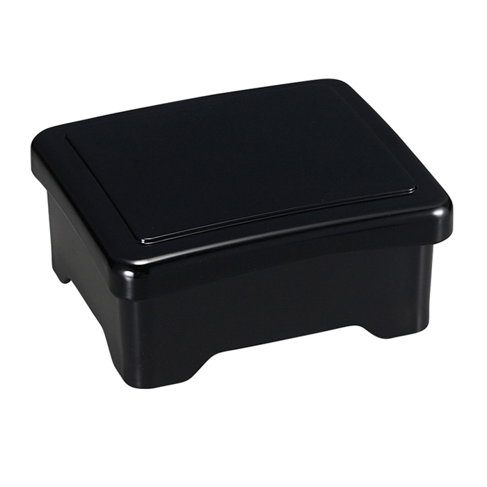 福井クラフト 光月丼重 蓋親セット 黒艶消し内朱 45151950 1個(ご注文単位1個)【直送品】