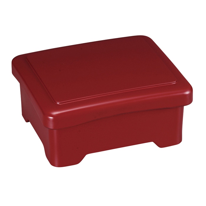 福井クラフト 新光月丼重 内隅丸 蓋親セット 吟朱内朱 51019850 1個(ご注文単位1個)【直送品】