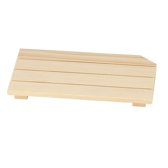 福井クラフト 6.6寸長DX信玄盛器用　木製目皿  51272333 1個（ご注文単位1個）【直送品】