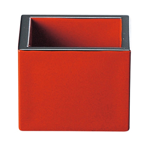 福井クラフト 酒器　4cmプチマス 朱内朱　天黒 93101195 1個（ご注文単位1個）【直送品】