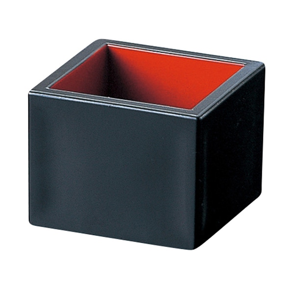 福井クラフト 酒器　4cmプチマス 黒内朱　天黒 75001955 1個（ご注文単位1個）【直送品】