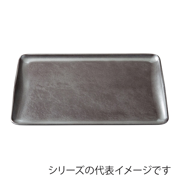 福井クラフト 長角トレー　尺1　スレンダートレー シルバー雲流SL 51023125 1枚（ご注文単位1枚）【直送品】