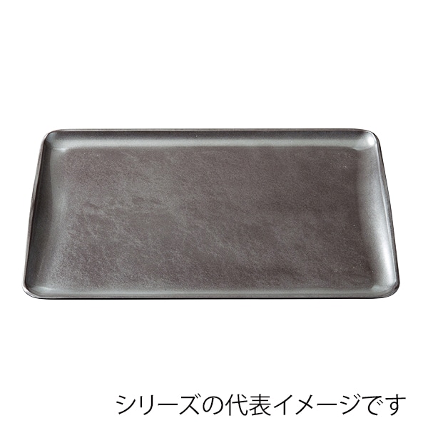 福井クラフト 長角トレー　尺4　スレンダートレー シルバー雲流SL 51023150 1枚（ご注文単位1枚）【直送品】