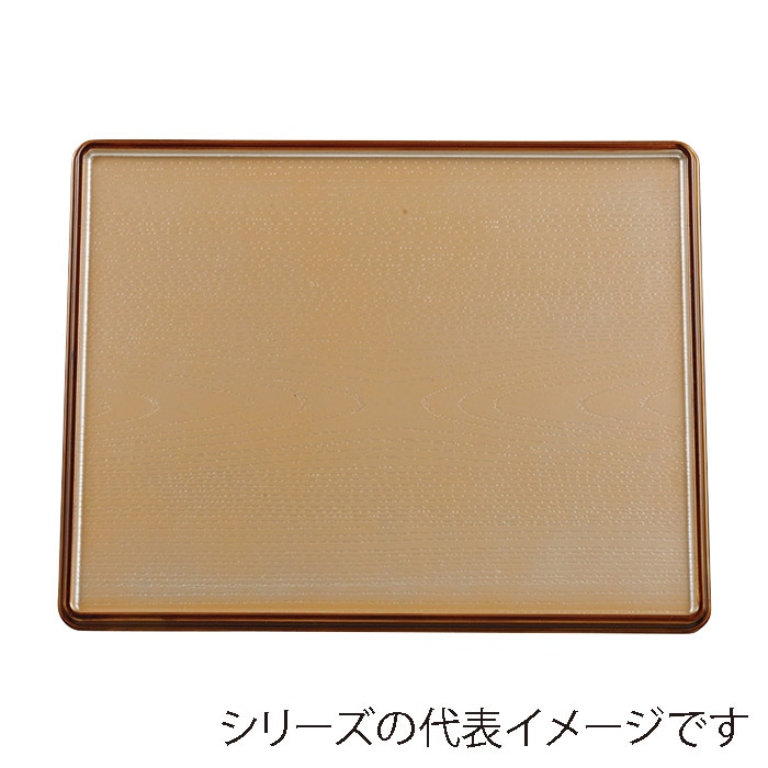 福井クラフト 敷盆　尺2　万葉長手両面盆 銀透き渕べっ甲　SL／黒 15003670 1枚（ご注文単位1枚）【直送品】