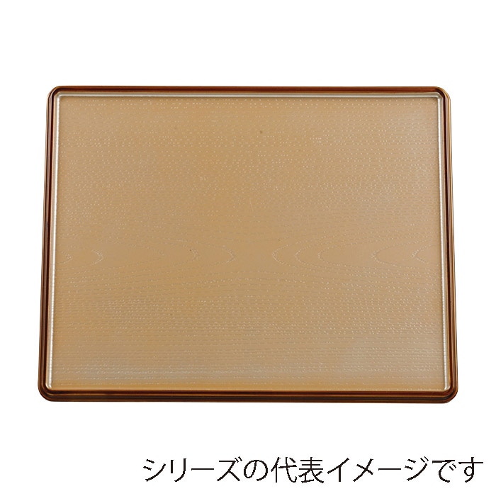 福井クラフト 敷盆　尺3　万葉長手両面盆 銀透き渕べっ甲　SL／黒 15003680 1枚（ご注文単位1枚）【直送品】