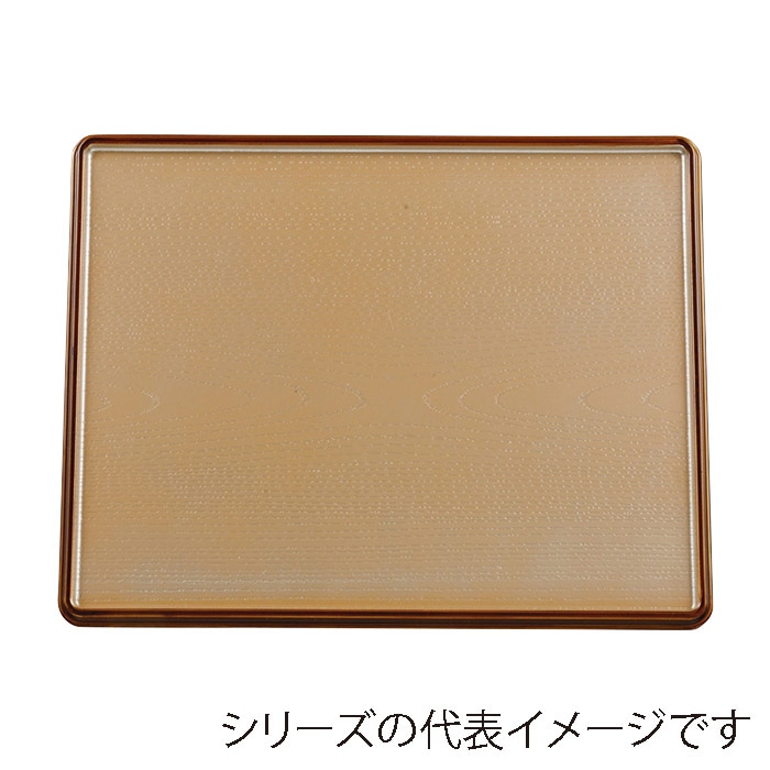 福井クラフト 敷盆　尺5　万葉長手両面盆 銀透き渕べっ甲　SL／黒 15003700 1枚（ご注文単位1枚）【直送品】