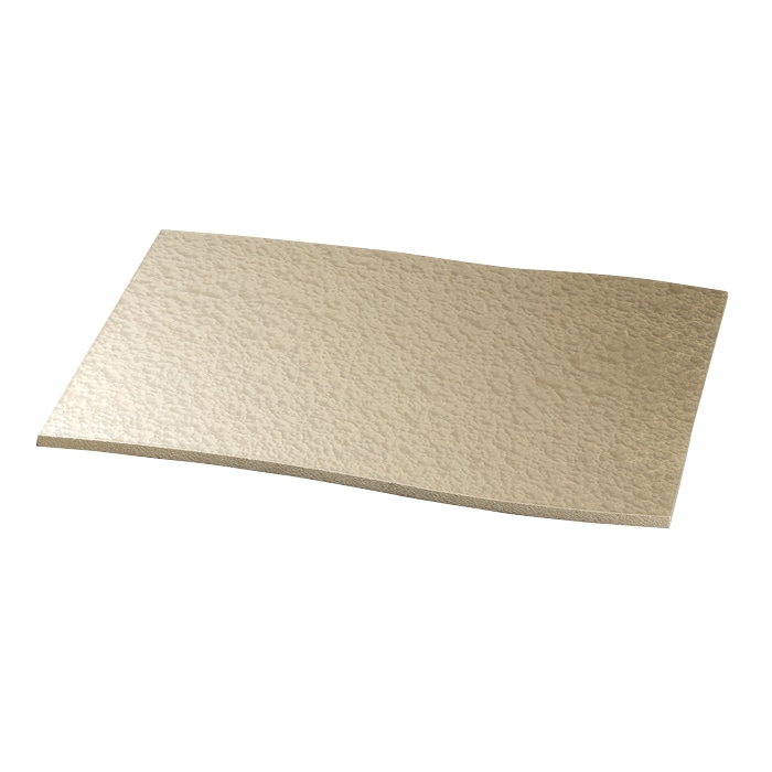 福井クラフト 敷盆 尺4 懐石乱調マット シャンパンゴ-ルドアクア 15003000 1枚(ご注文単位1枚)【直送品】