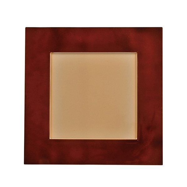 福井クラフト 前菜盆 尺1 角前菜炉縁盆 銀透き渕べっ甲 15002910 1枚(ご注文単位1枚)【直送品】