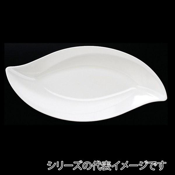 福井クラフト メラミン鉢　24.7cm　大葉盛鉢 ホワイト 51022380 1個（ご注文単位1個）【直送品】