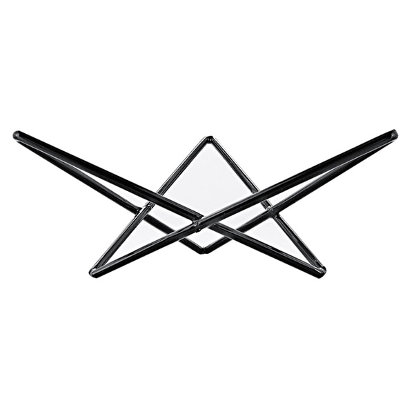 福井クラフト ビュッフェ用品　トライアングルスタンド ロータイプ　ブラック 50002060 1個（ご注文単位1個）【直送品】