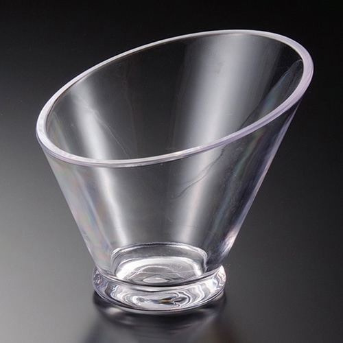 福井クラフト アクリル　ハス切りカップ φ13.5cm 80522170 1個（ご注文単位1個）【直送品】