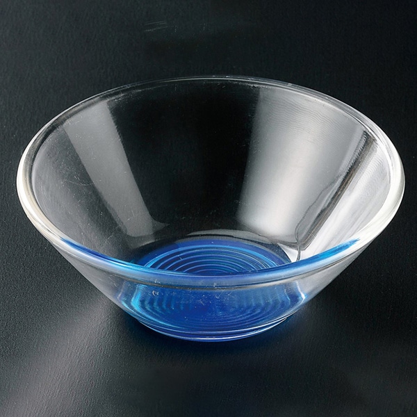 福井クラフト アクリル　サラダボール φ13.8cm　青ライト 13000257 1個（ご注文単位1個）【直送品】