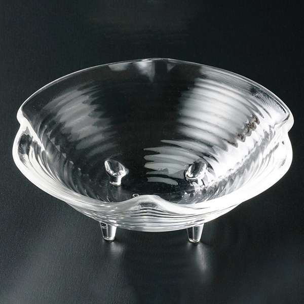 福井クラフト アクリル　5寸　花盛鉢 透明全面クリヤー 51014215 1個（ご注文単位1個）【直送品】