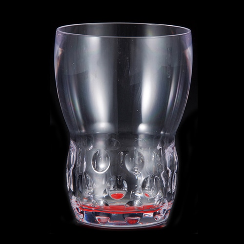 福井クラフト トライタン　クリスタルタンブラー 240cc　レッド 51023744 1個（ご注文単位1個）【直送品】