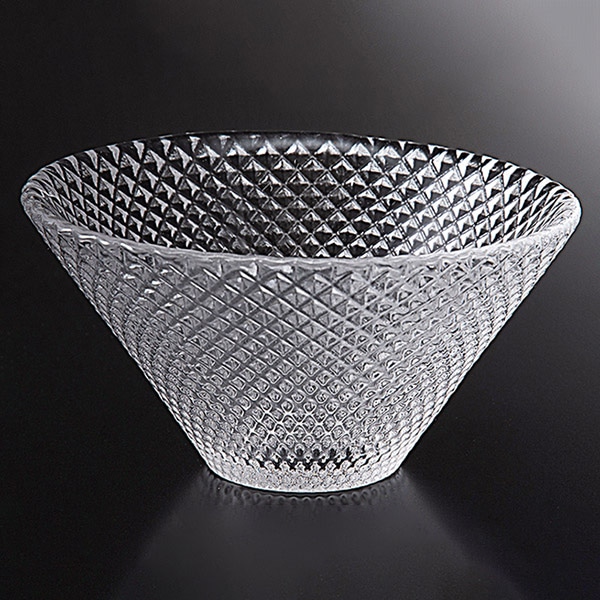 福井クラフト ガラス器　φ8.8cm　富士小付 透明 80011390 1個（ご注文単位1個）【直送品】