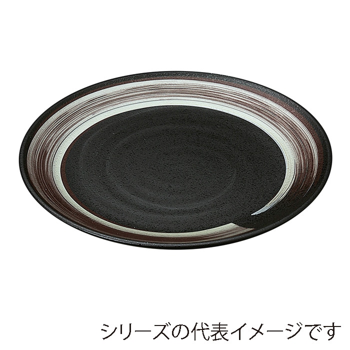 福井クラフト 盛込皿　尺3神龍皿盛鉢 黒に二色一筆裏黒塗　全面塗 80521220 1個（ご注文単位1個）【直送品】