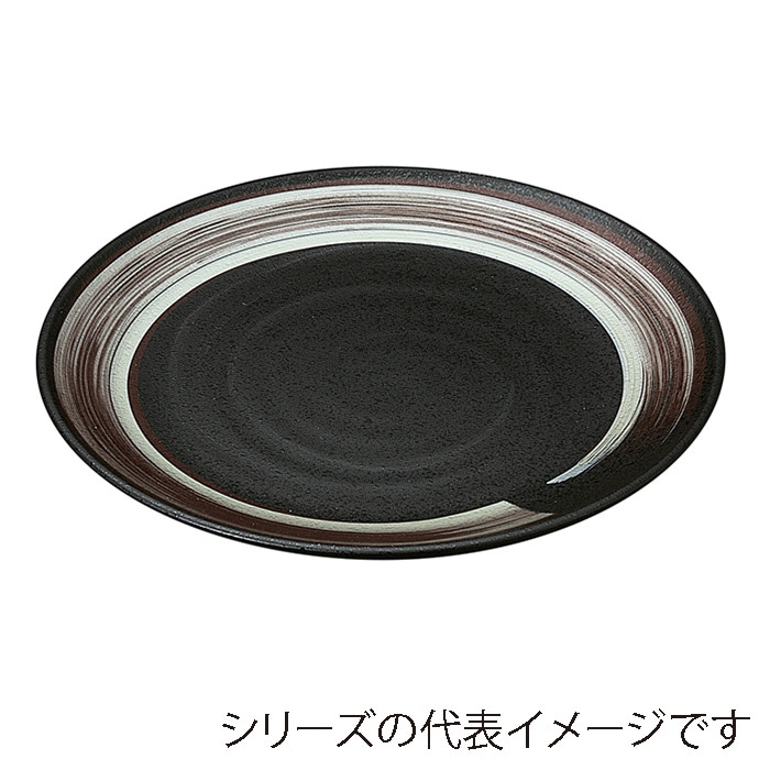 福井クラフト 盛込皿　尺5神龍皿盛鉢 黒に二色一筆裏黒塗　全面塗 80521240 1個（ご注文単位1個）【直送品】