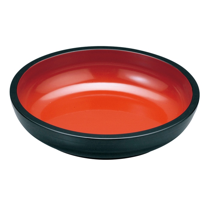 福井クラフト こね鉢　9寸 黒内朱天黒 50000783 1個（ご注文単位1個）【直送品】