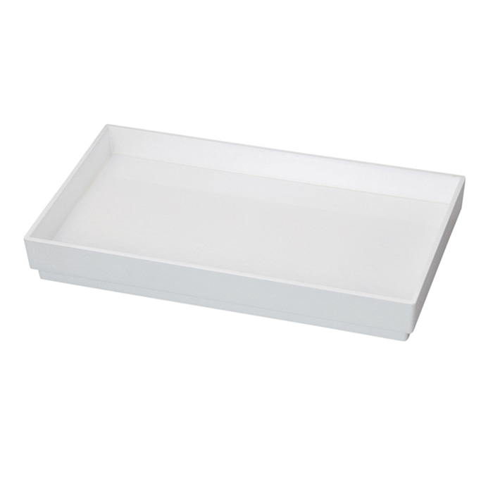 福井クラフト 番重 尺2やすらぎ両面番重 ホワイトアクア 両面 51031040 1個(ご注文単位1個)【直送品】