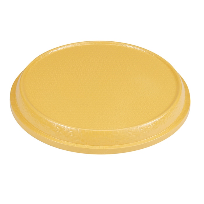 福井クラフト 尺0寸竹丸カゴ用 蓋 クリーム裏黒 51040240 1個(ご注文単位1個)【直送品】