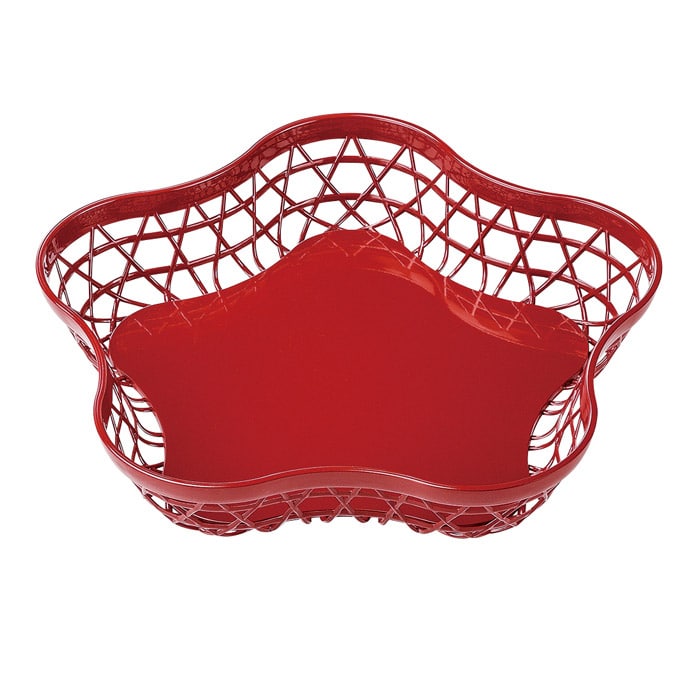 福井クラフト 盛込かご　尺1花篭 総朱塗 51144371 1個（ご注文単位1個）【直送品】