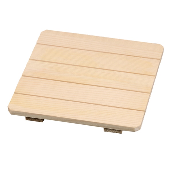 福井クラフト 目皿　6.0寸　正角折紙鉢用 白木 55012901 1個（ご注文単位1個）【直送品】