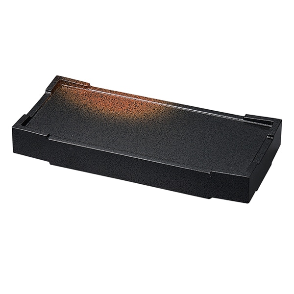 福井クラフト 盛込台　9.5寸安城盛器 焼締め 80522375 1個（ご注文単位1個）【直送品】