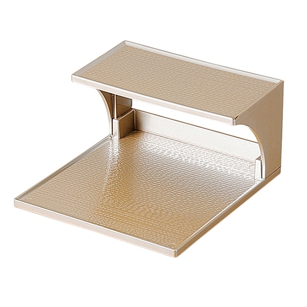 福井クラフト 盛台　ひな檀珍味台 銀透き裏黒塗 55013300 1個（ご注文単位1個）【直送品】