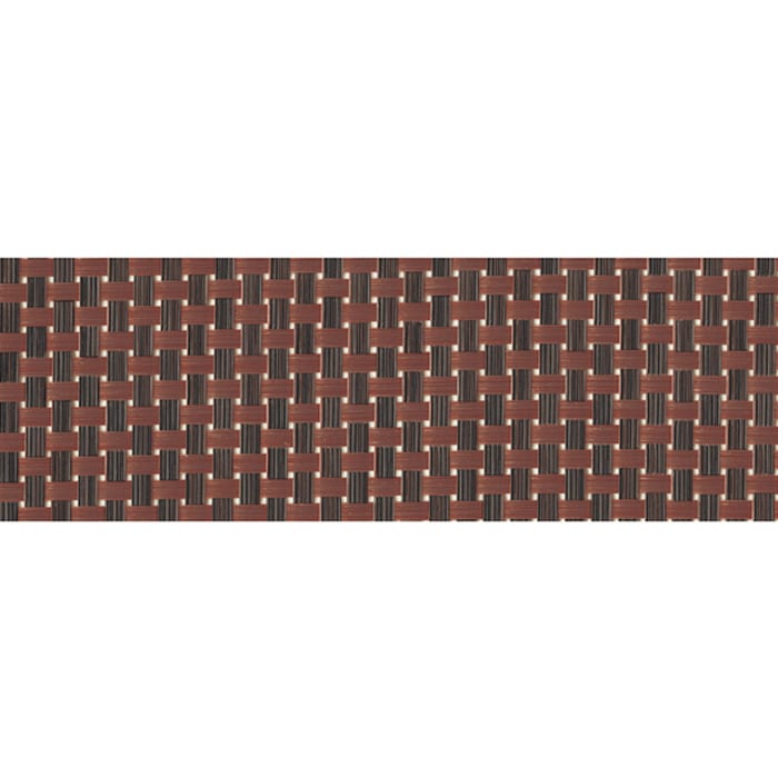 福井クラフト 尺1長角つば付皿用敷マット ブロンズ格子 41321210 1個（ご注文単位1個）【直送品】