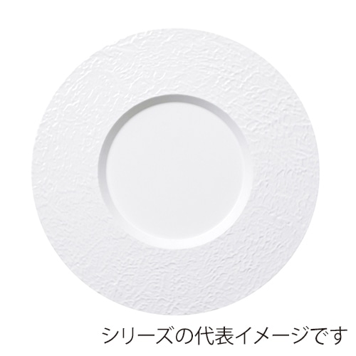 福井クラフト 耐熱28cmムーンプレート ホワイト/裏白塗 汚染防止クリヤ 75020370 1個(ご注文単位1個)【直送品】