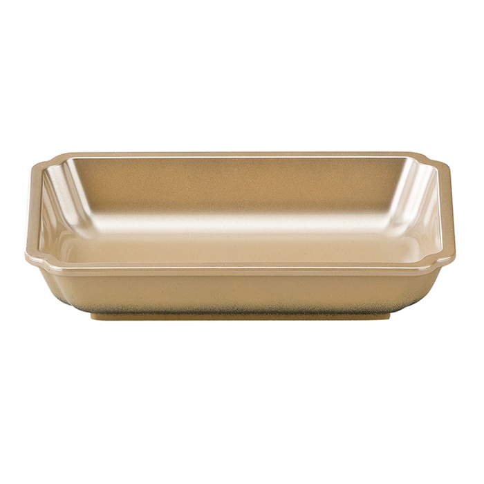 福井クラフト 木瓜長角皿 銀 24025440 1個（ご注文単位1個）【直送品】