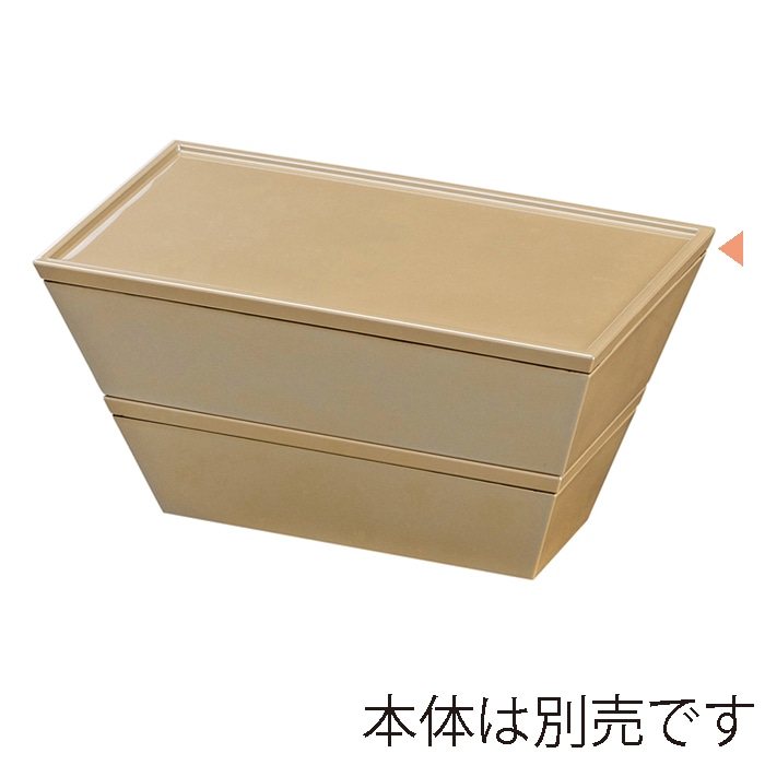 福井クラフト 三鈴弁当　二段セット　大　蓋 銀　裏黒 21004640 1個（ご注文単位1個）【直送品】